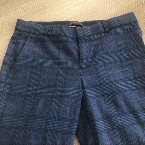 Plaid wool slacks - Picture 2 of 7